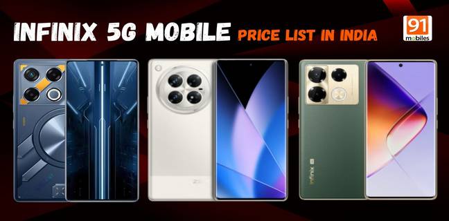 इंफिनिक्स मोबाइल 5G का भारत में प्राइस, स्पेसिफिकेशंस और फीचर Infinix 5G Mobile Phones Price List in India