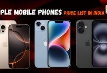 Apple Mobile Phones Price List india