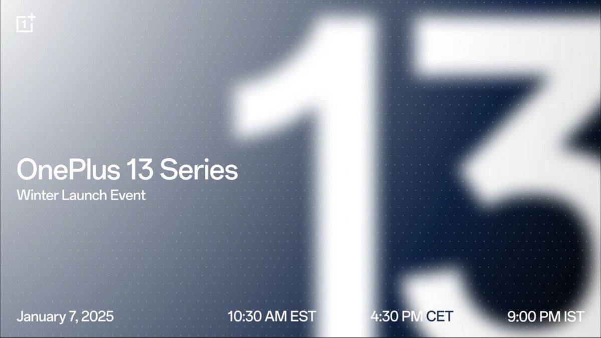 oneplus 13 series launch date