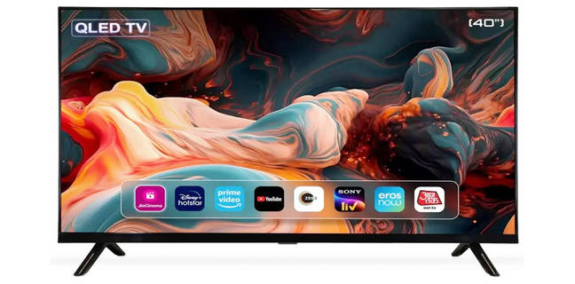 13,999 रुपये में लॉन्च हुआ 40 इंच वाला QLED Smart TV, फिटिंग का खर्चा भी होगा फ्री