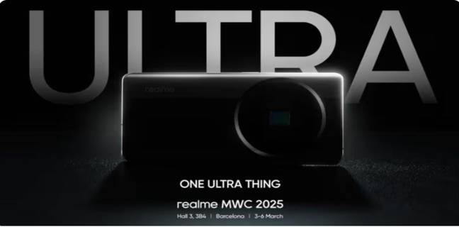 Realme ‘Ultra’ फोन हुआ टीज, MWC 2025 में Realme 14 Pro सीरीज के साथ होगी एंट्री