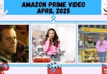Prime video Upcoming April 2025