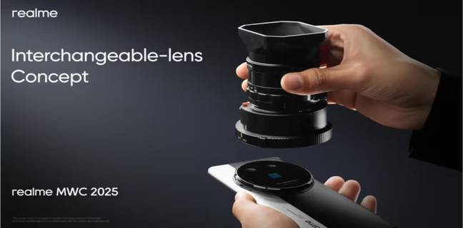 MWC 2025: इंटरचेंजेबल कैमरा लेंस के साथ Realme ‘Ultra’ कॉन्सेप्ट फोन हुआ पेश realme-ultra-phone-concept-interchangeable-lens-mwc-2025