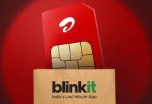 Airtel sim in 10 min from Blinkit