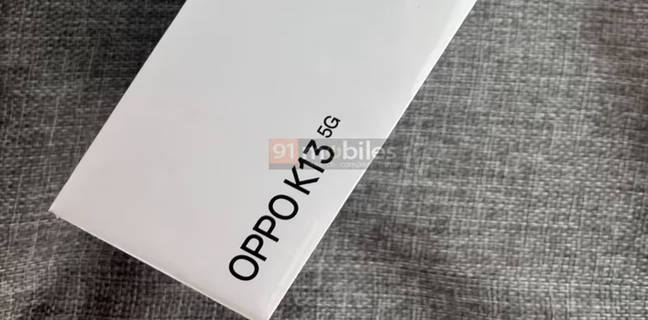 7,000mAh बैटरी के साथ लॉन्च हो सकता है OPPO K13 5G फोन! मोबाइल रिटेल बॉक्स हुआ लीक