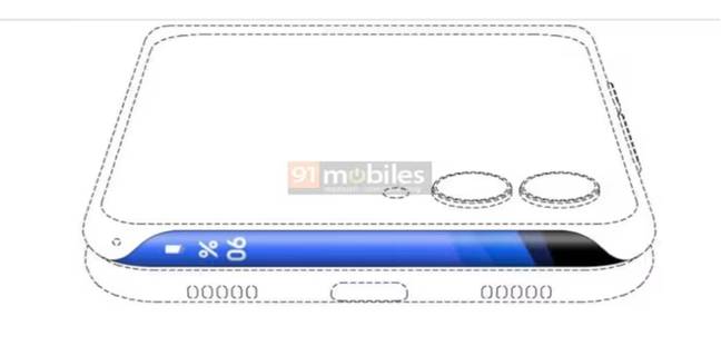 Samsung के फ्लिप फोन में अब फ्रेम पर भी दिखेगा डिस्प्ले, जानें डिटेल्स samsung-patent-flip-phone-curved-display