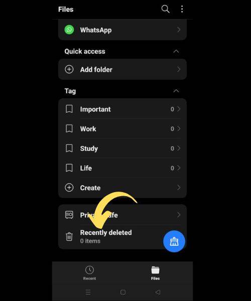 Discover Deleted Files