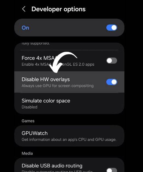 Phone Display Flickering