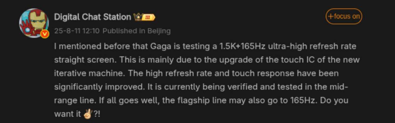 165Hz Displays Are Coming to OnePlus