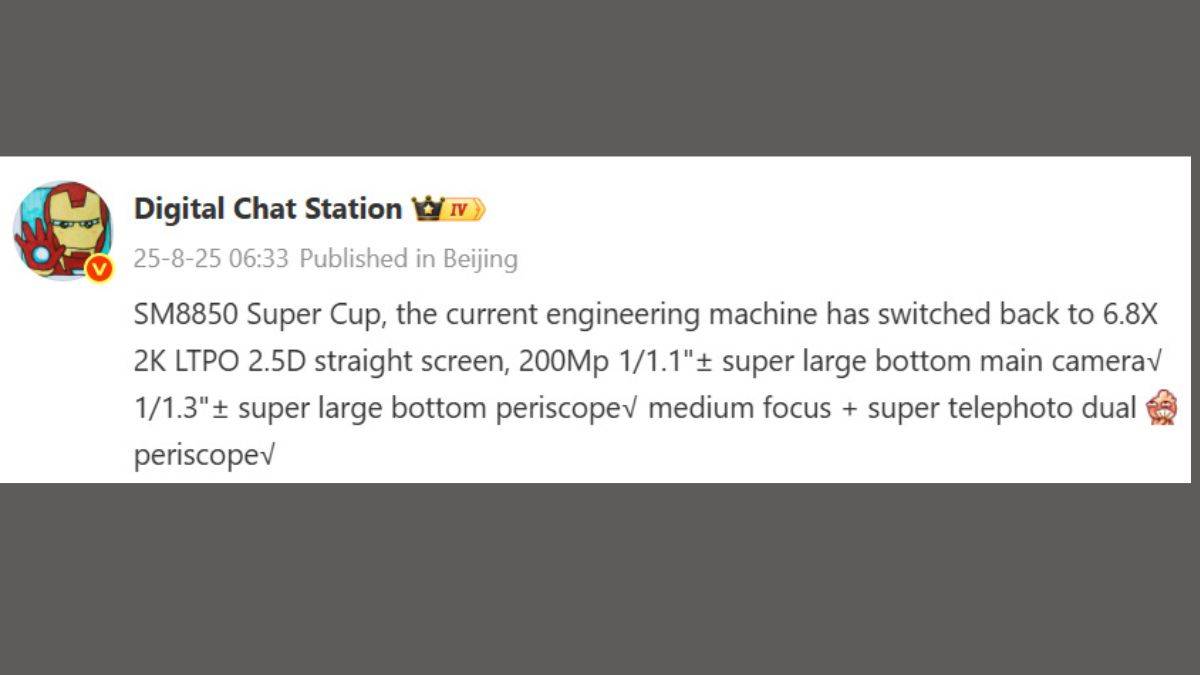 Oppo Find X9 Ultra display, camera details leaked