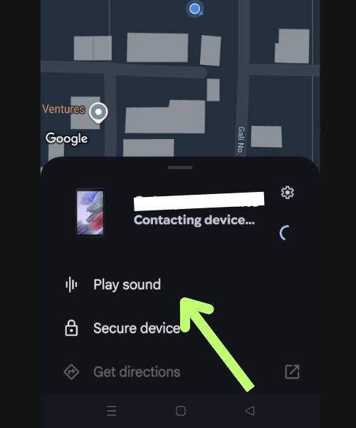 Find Hub Android phone