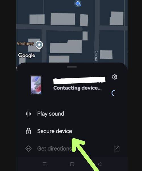 Find Hub Android phone