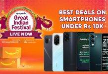 best deal on smartphones under rs 10000