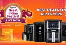 best deals on Airfryers Amazon Great Indian Festival 2025