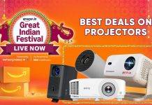 Amazon Great Indian Festival 2025 best deals on projectors
