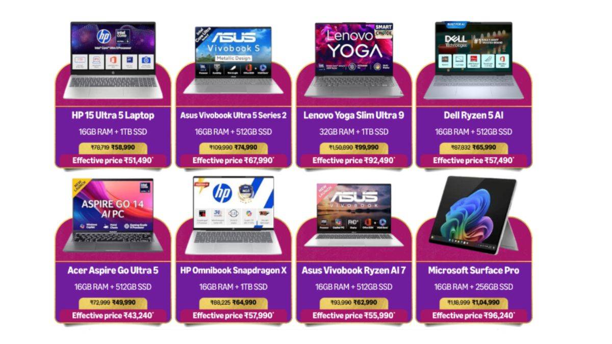 best deals on ai Laptops