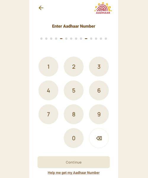 Aadhaar app