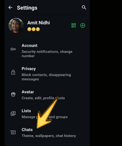 WhatsApp encrypted chat backups