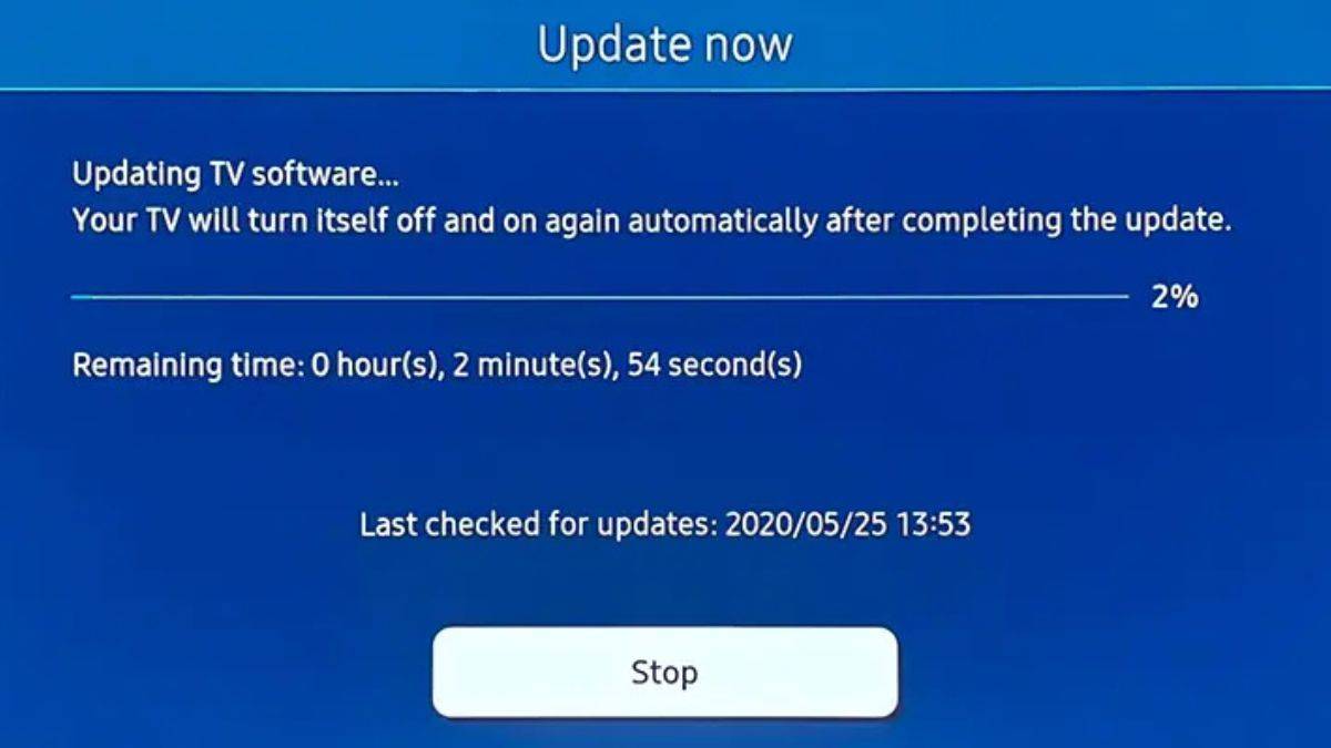 smart tv updates