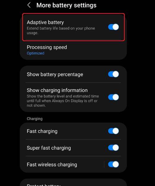 Adaptive Battery