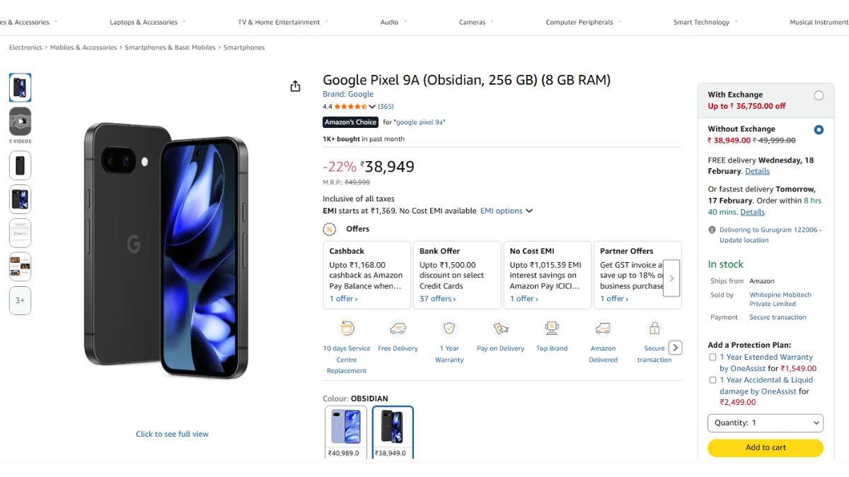 Google Pixel 9a
