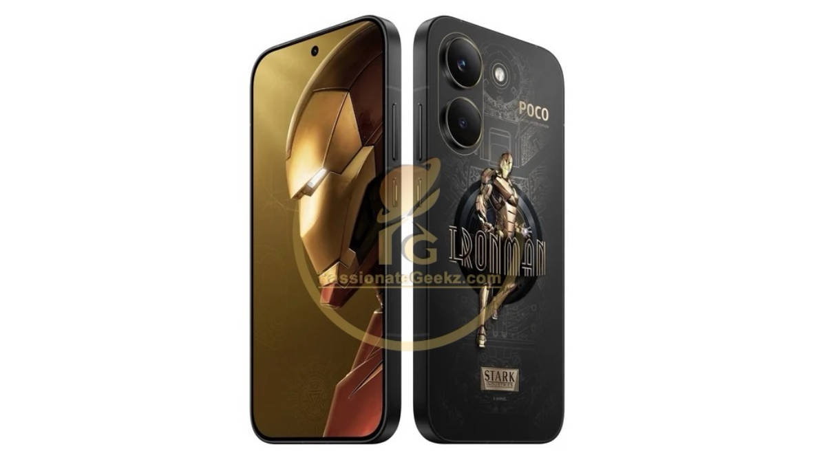 POCO X8 Pro होने वाला है लॉन्च! स्पेशल Iron Man Edition की ईमेज और स्पेक्स हुई लीक
