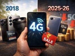Why are the memory and camera being reduced in phones and why are 4G phones available at the price of 5G