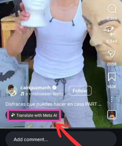 How to Voice Translate Instagram Reels