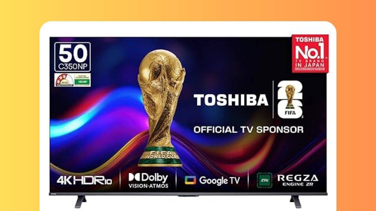Toshiba 50-inch C350NP Series 4K Ultra HD Smart LED Google TV