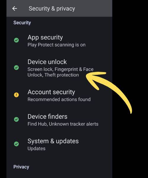 Change Password in Android