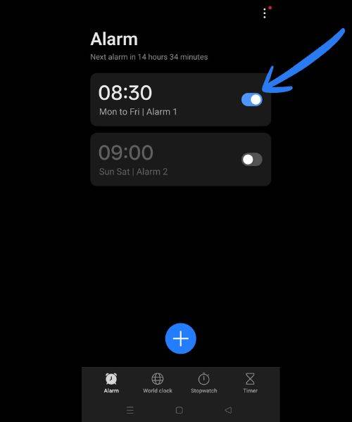 android phone me alarm kaise set kare