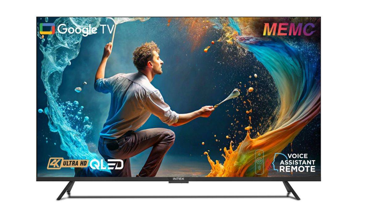 Intex ने लॉन्च किए 65 और 75-इंच QLED 4K Smart TVs, Google TV और Dolby Atmos के साथ मिलेगा प्रीमियम एक्सपीरियंस
