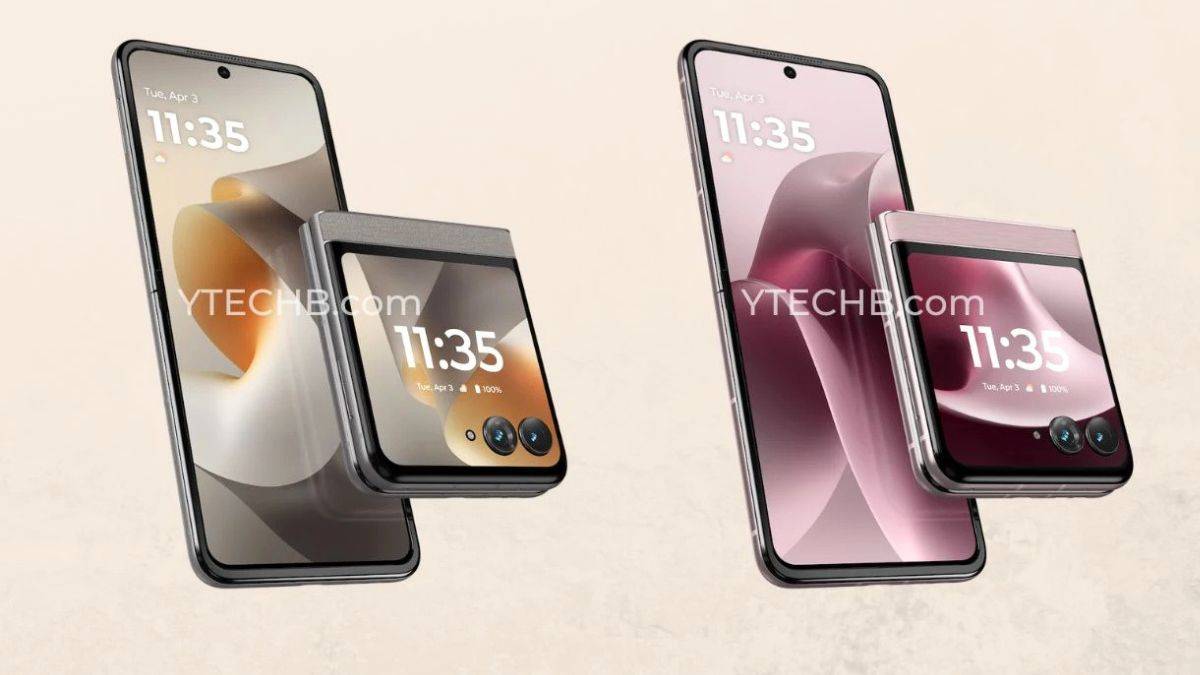 Motorola Razr 70 के रेंडर्स लीक, 6.9-इंच OLED डिस्प्ले और 50MP डुअल कैमरा के साथ  हो सकती है एंट्री