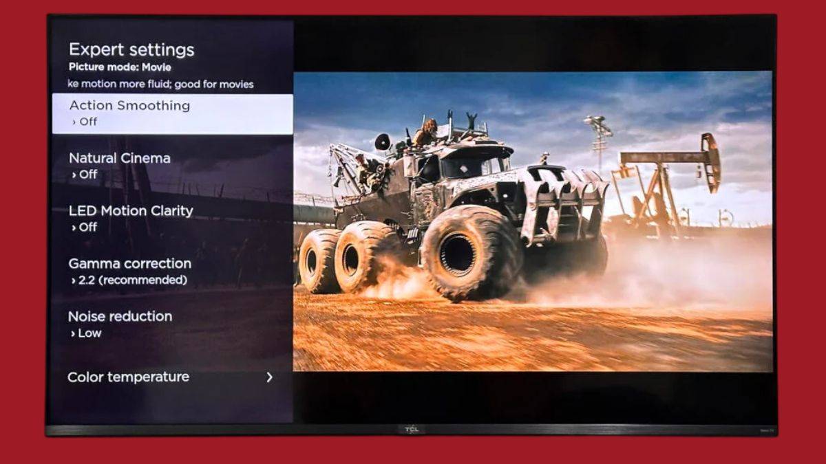 smart tv motion smoothing