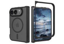 iPhone Ultra फोल्डेबल केस लीक, सामने आया नया डिजाइन और डुअल कैमरा सेटअप iphone-ultra-foldable-case-design-leak