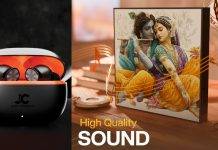 JUST CORSECA का Wall Art Wireless Speaker लॉन्च, ₹799 के TWS ईयरबड्स भी पेश