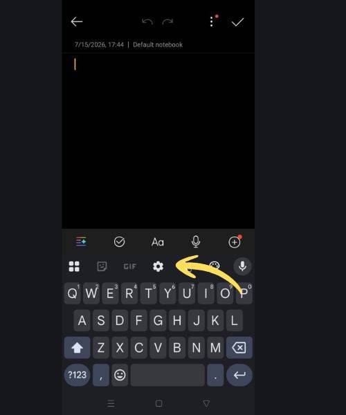 Change Keyboard Language in Android