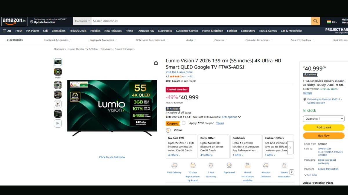 Lumio Vision 7 2026