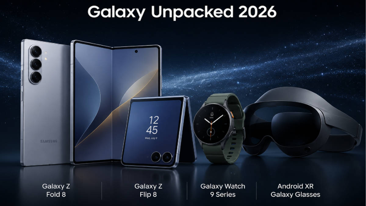 Galaxy Unpacked में क्या हो सकता है लॉन्च? Z Fold 8, Flip 8, Watch 9 से Android XR तक, जानें Samsung का प्लान