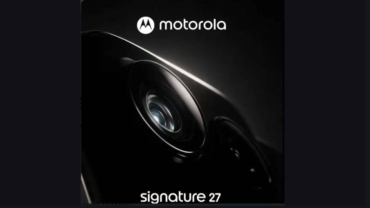 Motorola Signature 27 का टीजर जारी, नए डिजाइन के साथ होगी एंट्री
