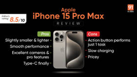 Đánh giá iPhone 15 Pro Max: không còn cổng Lightning, nhưng nhiều "sấm sét"