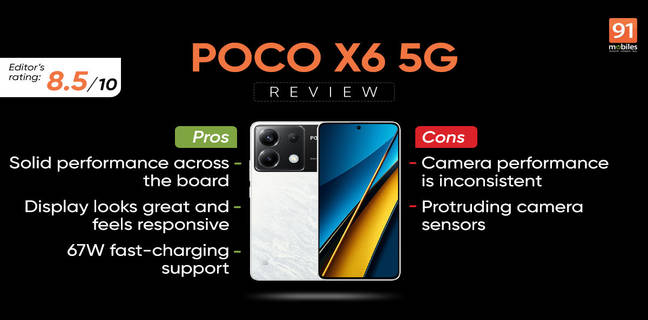 POCO X6 5G review