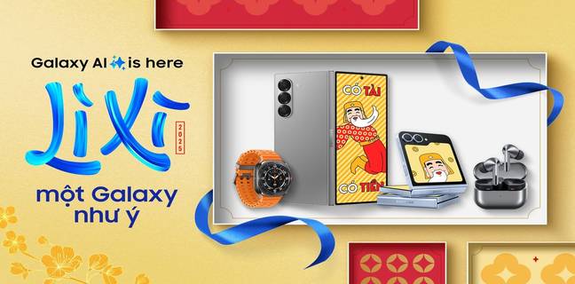 ‘Galaxy AI is here – Lì xì một Galaxy như ý’, đậm chất Tết Việt tinh hoa