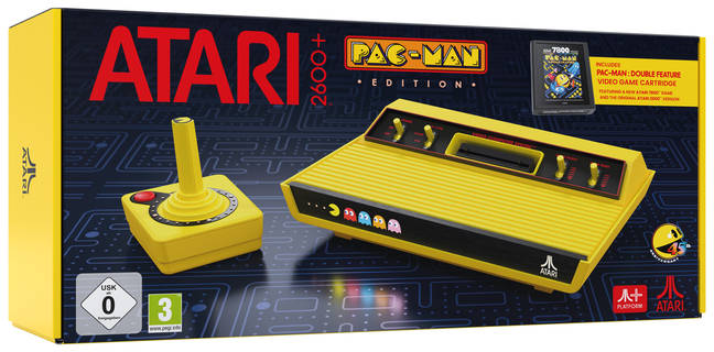 Plaion, Atari và Bandai Namco Công Bố Atari 2600+ Phiên Bản Pac-Man