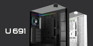 FSP Ra Mắt Thùng Máy U691 Full-Tower Với Ba Mặt Kính Cường Lực Mới