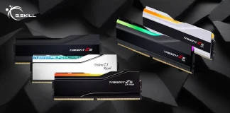 G.Skill Ra Mắt Kit Nhớ DDR5 128GB và 256GB Tốc Độ Cao