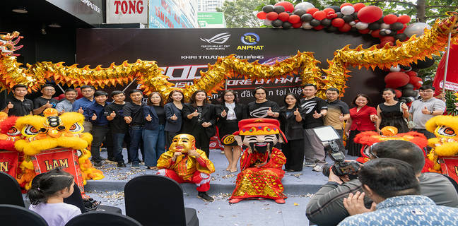 ASUS Republic of Gamers chính thức khai trương ROG Exclusive Store đầu tiên tại Việt Nam