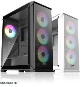 Rajintek Ra Mắt Thùng Máy Arcadia 41 Mid-Tower ATX
