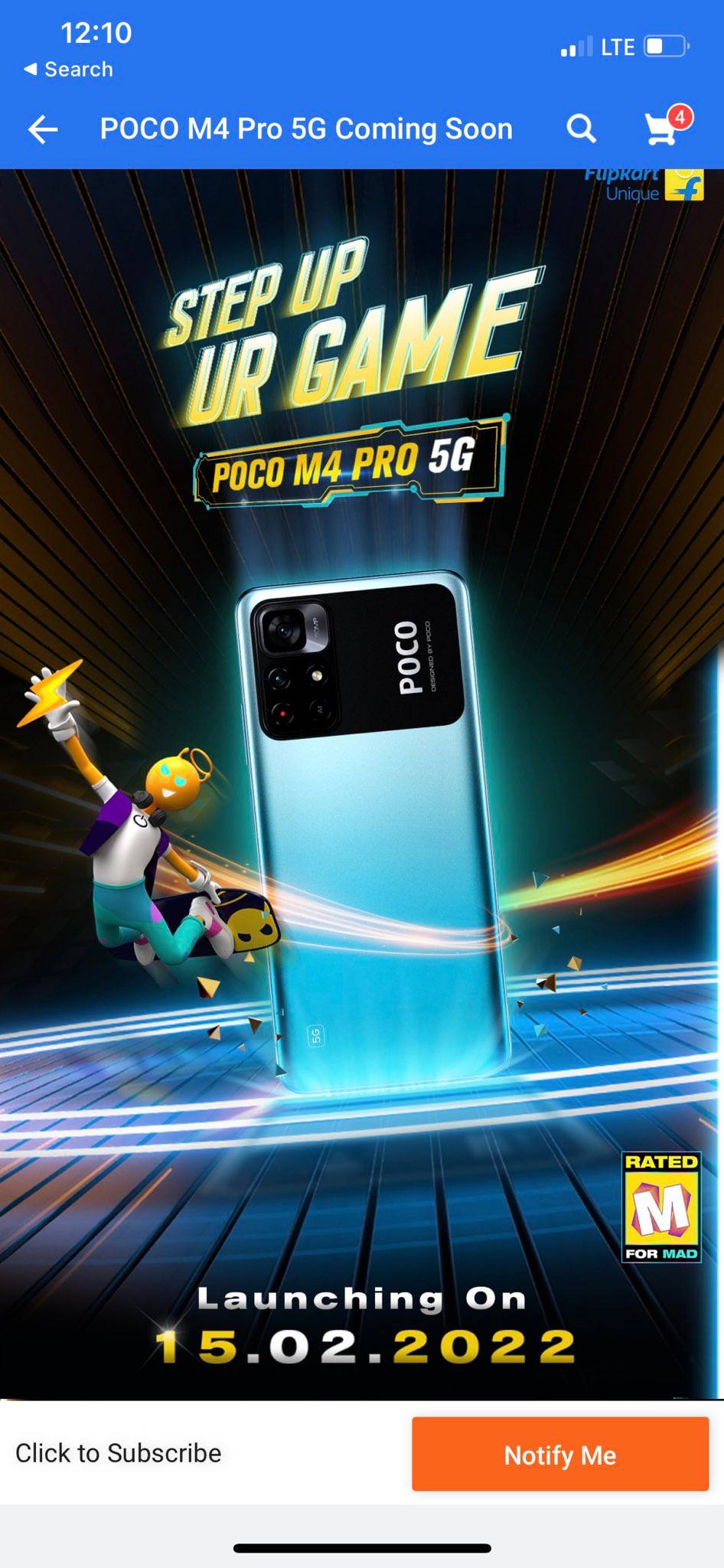 POCO M4 Pro 5G India launch