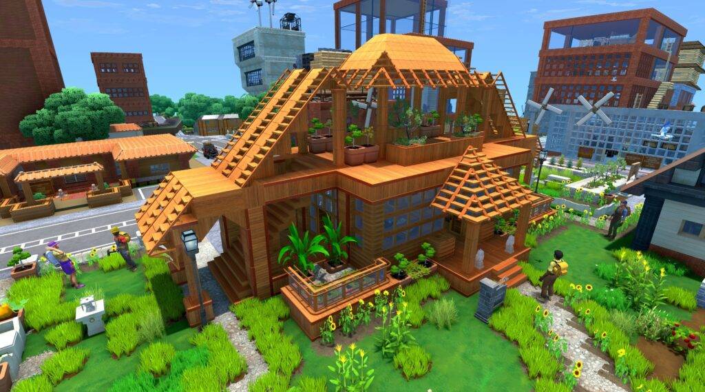 Eco game like minecraft